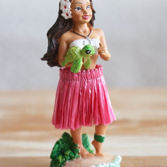 Hawaiian Hula Dashboard Doll Okalani Short Soul Surf 